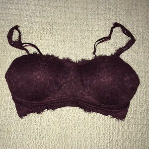 Lace underwire bralette